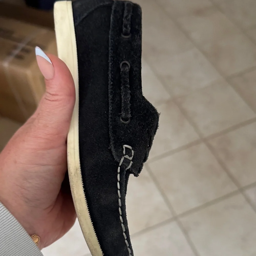 Giorgio Armani Black Kids Dress Shoes